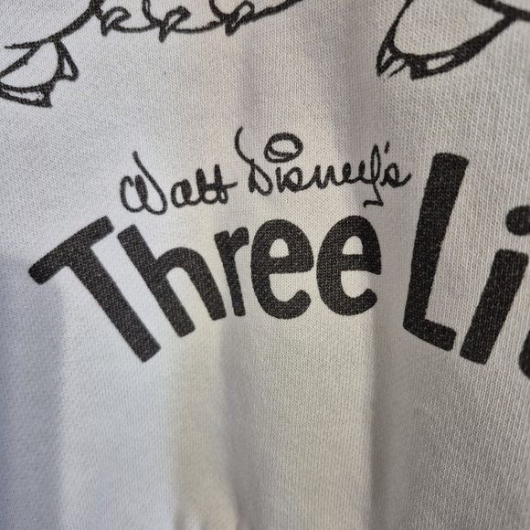 Cakeworthy Disney Three Little Pigs Crew Neck Sweatshirt Large - Picture 6 of 8